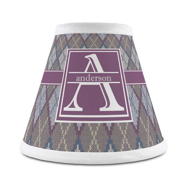 Custom Knit Argyle Chandelier Lamp Shade (Personalized)
