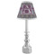 Knit Argyle Small Chandelier Lamp - LIFESTYLE (on candle stick)