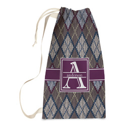 Knit Argyle Laundry Bags - Small (Personalized)