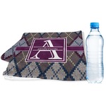 Knit Argyle Sports & Fitness Towel (Personalized)