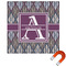 Knit Argyle Square Car Magnet - 10" (Personalized)