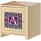Knit Argyle Square Wall Decal on Wooden Cabinet