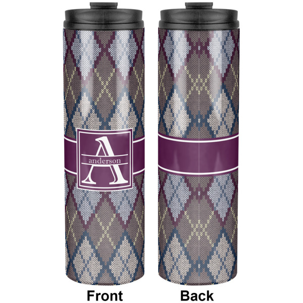 Knit Argyle Stainless Steel Tumbler 20 Oz - Approval