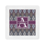 Knit Argyle Cocktail Napkins (Personalized)