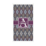 Knit Argyle Guest Paper Towels - Full Color - Standard (Personalized)