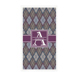 Knit Argyle Guest Towels - Full Color - Standard (Personalized)