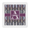 Knit Argyle Standard Decorative Napkin - Front View