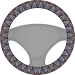 Knit Argyle Steering Wheel Cover (Personalized)