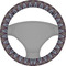 Knit Argyle Steering Wheel Cover