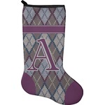Knit Argyle Holiday Stocking - Neoprene (Personalized)