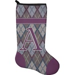 Knit Argyle Holiday Stocking - Neoprene (Personalized)