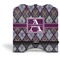 Knit Argyle Stylized Tablet Stand - Front without iPad