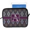 Knit Argyle Tablet Case / Sleeve - Large (Personalized)