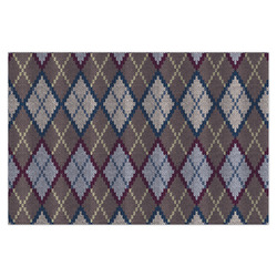 Knit Argyle Tissue Paper Sheets - X-Large - Heavyweight