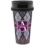 Knit Argyle Acrylic Travel Mug without Handle (Personalized)