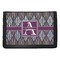 Knit Argyle Trifold Wallet (Personalized)
