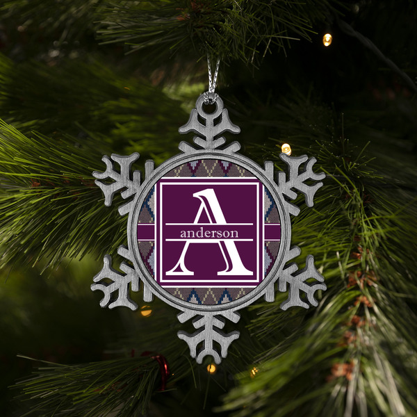 Knit Argyle Vintage Snowflake - (LIFESTYLE)