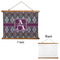 Knit Argyle Wall Hanging Tapestry - Landscape - APPROVAL