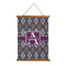Knit Argyle Wall Hanging Tapestry - Portrait - MAIN