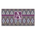 Knit Argyle Wall Mounted Coat Rack (Personalized)