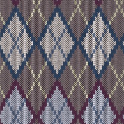 Knit Argyle Wallpaper & Surface Covering