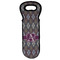 Knit Argyle Wine Tote Bag (Personalized)