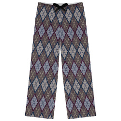 Knit Argyle Womens Pajama Pants