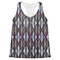 Knit Argyle Womens Racerback Tank Top - 2X Large