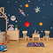 Knit Argyle Woven Floor Mat - LIFESTYLE (child's bedroom)