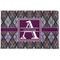 Knit Argyle Woven Mat (Personalized)