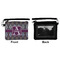 Knit Argyle Wristlet ID Cases - Front & Back