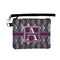 Knit Argyle Wristlet ID Case w/ Name and Initial