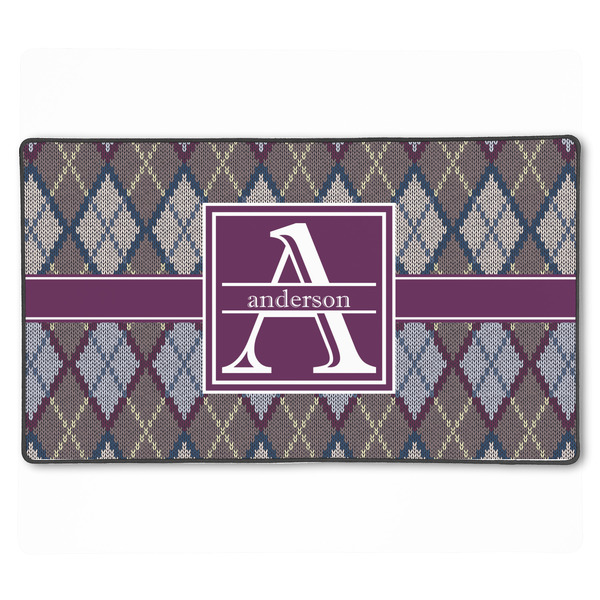 Knit Argyle XXL Gaming Mouse Pads - 24" x 14" - APPROVAL
