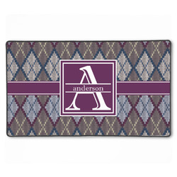 Knit Argyle XXL Gaming Mouse Pad - 24" x 14" (Personalized)
