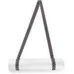 Knit Argyle Yoga Mat Strap (Personalized)