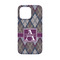 Knit Argyle iPhone 13 Mini Case - Back