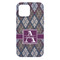 Knit Argyle iPhone 13 Pro Max Tough Case - Back