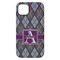 Knit Argyle iPhone 14 Pro Max Tough Case - Back