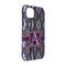 Knit Argyle iPhone 14 Tough Case - Angle