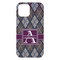 Knit Argyle iPhone 15 Pro Max Case - Back