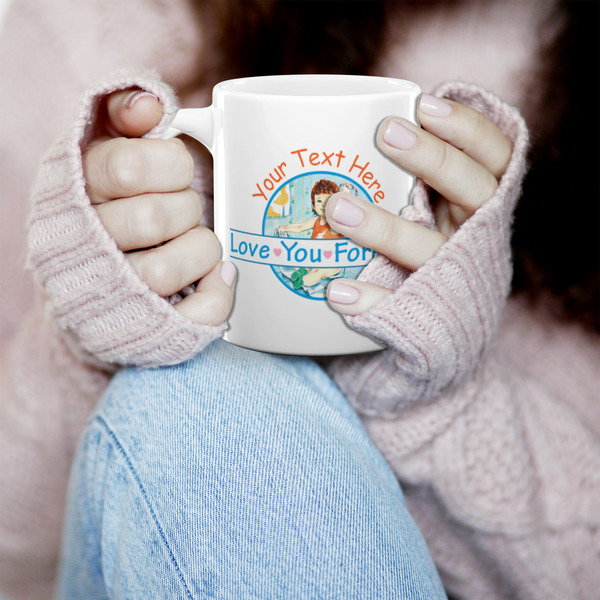 Love You Forever 11oz Coffee Mug - LIFESTYLE