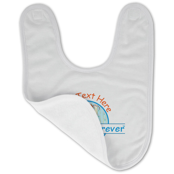 Love You Forever Baby Bib - AFT folded