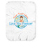 Love You Forever Baby Swaddling Blanket w/ Name or Text