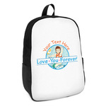 Love You Forever Kids Backpack w/ Name or Text