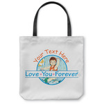 Love You Forever Canvas Tote Bag (Personalized)