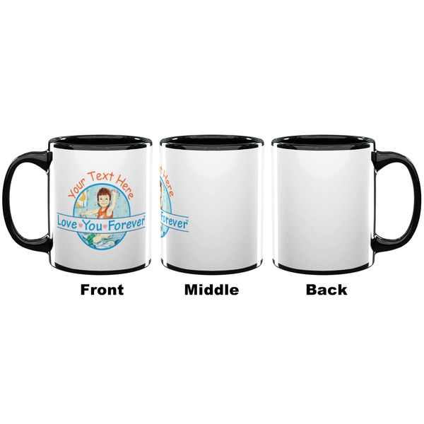 Love You Forever Coffee Mug - 11 oz - Black APPROVAL