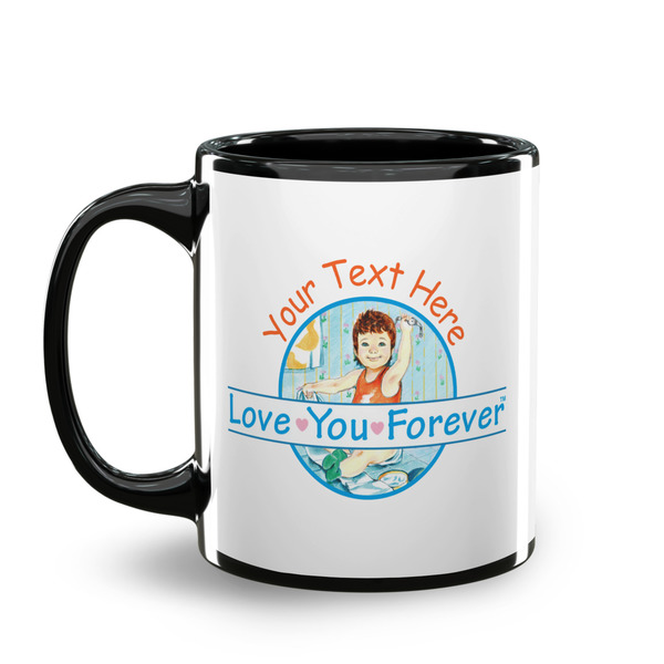 Love You Forever Coffee Mug - 11 oz - Black