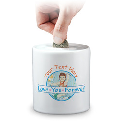 Love You Forever Coin Bank (Personalized)