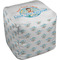 Love You Forever Cube Pouf Ottoman (Bottom)