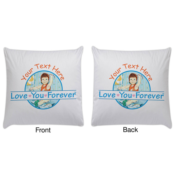 Love You Forever Decorative Pillow Case - Approval